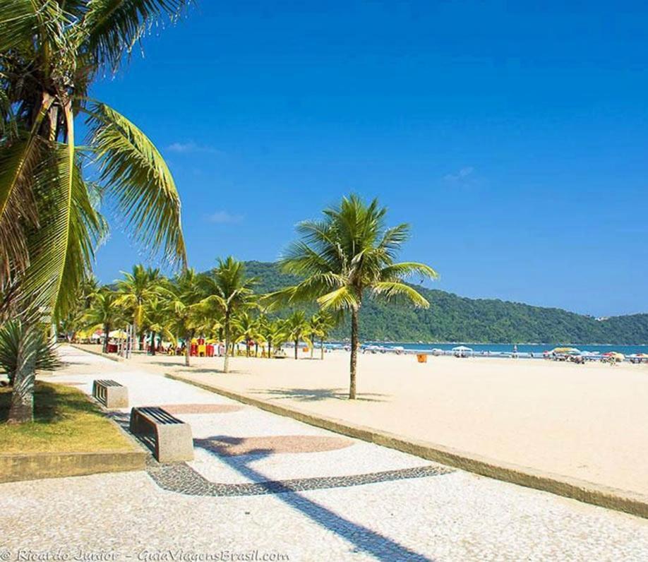 Linda e Aconchegante Casa com Piscina perto da Praia Praia Grande (Santos) Exterior foto